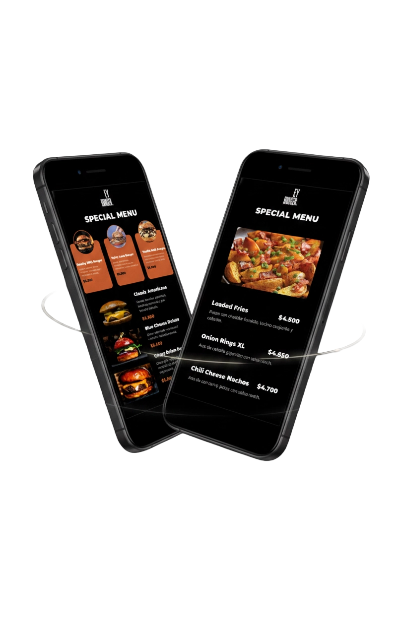 Carta digital PDF para restaurante — Al Merken